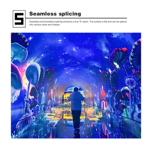 Ngâm Màn hình hiển thị <span class=keywords><strong>LED</strong></span> kỹ thuật <span class=keywords><strong>s</strong></span>ố triển lãm hội trường Holographic chiếu thương mại hiển thị thiết bị <span class=keywords><strong>LED</strong></span> tầng - Product Image 4