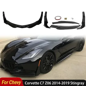 สปอยเลอร์กันชนหน้าทรง Z51 Stage 3 สำหรับรถยนต์ StarNav รุ่น C7 Z06 ปี 2014-2019 พร้อมวิงเล็ตด้านข้าง อะไหล่รถยนต์ - Product Image 6