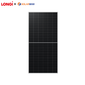 แผงโซลาร์เซลล์ Longi Hi-mo X10 กำลังไฟ 640w 645w 650w 655w 660w 665w 670w แบบกระจกสองชั้น ป้องกันแสงสะท้อน - Product Image 1