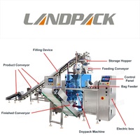 Machine de remplissage et de scellage pour sachets de thé miniatures, pochettes Doypack et sachets à fond plat