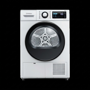 Wh 15kg Stackable Dryer Set Front Load <b>Large</b> Capacity Laundry Washing Drying Unit White Both Washing Machine and Clothes Dryer - Product Image 2