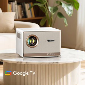 BYINTEK <span class=keywords><strong>Plato</strong></span> T5 Max GTV Proyector de cine en casa a prueba de polvo Pantalla grande Proyector portátil 1000 ANSI Lumen 1080P LCD 4K Proyectores - Product Image 1