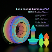 Nature3D 2025 Ecológico 1KG 1,75mm PLA Serie luminosa Tendencia Resplandor en el filamento oscuro para impresoras 3D Varillas de plástico