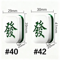 Ventes en gros de la marque Winsir # 40 # 42 166 Pièces de remplacement pour jeu de tuiles de mahjong automatique, en mélamine gravée, magnétiques, personnalisées américaines