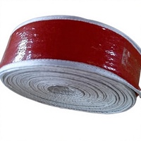 Manchon de protection contre l'incendie en fibre de verre de qualité industrielle Excellente performance VCO avec protection thermique et fermeture à crochet