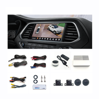 Système de caméra panoramique 360° Wemaer Universal avec vision nocturne HD et moniteur 4 voies pour voiture