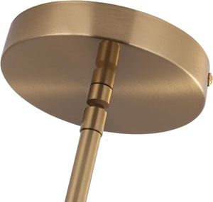 Lampade a Sospensione Dorate Regolabili in Altezza, Lampadari Vintage a Cupola, Illuminazione Antica in Ottone per Sala da Pranzo e <span class=keywords><strong>Cucina</strong></span> - Product Image 5