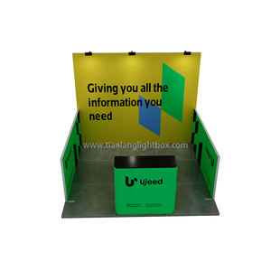 TianLang ligero portátil 10x10 cabina de exposición de aluminio 3x3 soporte de fondo con herramientas para exhibición de ferias comerciales - Product Image 6