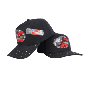 Casquettes de baseball pour hommes Tcap Chine avec broderie personnalisée et logo brillant - Product Image 2