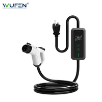 Nuevo Cargador para Vehículos Eléctricos Wufen de 7KW 32A con Enchufe NEMA 6-50P y Conector SAE J1772, Estación de Carga de Nivel 2 para el Hogar