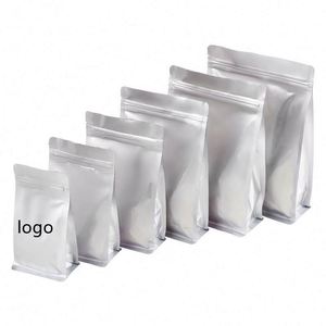 Sac d'emballage alimentaire en aluminium avec logo personnalisé 2026, 14x24cm, pack promotionnel - Product Image 1