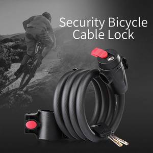 Candado de Cable de bicicleta Candado de Cable de seguridad antirrobo de servicio pesado versátil para motocicleta eléctrica MTB - Product Image 3