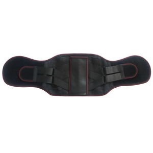 Contoured Lumbar Support <b>Belt</b> Adjustable Breathable Waist Brace Universal Size Black - Product Image 1