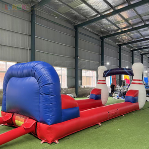 Simulateur <span class=keywords><strong>de</strong></span> bowling gonflable commercial en PVC pour jeux <span class=keywords><strong>de</strong></span> lancer sportifs en plein air, en bâche, à vendre - Product Image 4