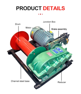 Gran oferta, cabrestante de molinete eléctrico hidráulico profesional, 5 toneladas, 10 toneladas, 50 toneladas, capacidad de 100 toneladas - Product Image 5