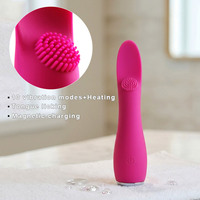 Vibrateur puissant pour adultes, jouets sexuels pour femmes, stimulateur clitoridien chauffant, sextoys pour femmes en silicone souple