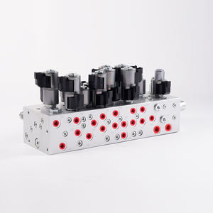 Walvoil SD5 hidrolik <span class=keywords><strong>Manifold</strong></span> bloğu ekskavatörler için 5 yollu standart hidrolik valf 15000 psi hidrolik Test manifoldu - Product Image 5