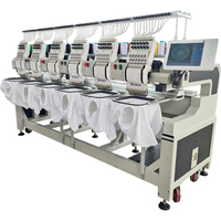 Máquina de Bordar Tajima Modelo Monograma de 6/8 Cabezas, Dahao A18, Servo Computarizada, Multiagujas, Nueva, para Uso Doméstico