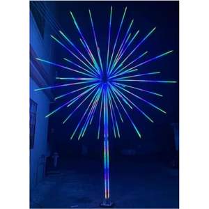 Set Lampu Kembang Api KHT Compact 200W Tanpa Tiang 3420pcs Chip Desain Aman untuk Jalan Raya, Lapangan, Pasar Malam - Product Image 1