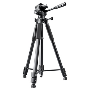 Trépied d'appareil photo robuste pour Canon Sony <span class=keywords><strong>Fujifilm</strong></span> adapté aux appareils photo reflex numériques sans miroir photographie et diffusion en direct - Product Image 1