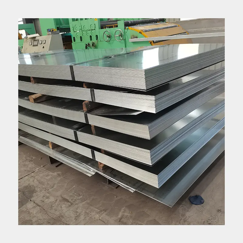 Tek taraflı galvanizli hafif çelik plaka demir 4 ftx8 ft Gi sac 0.4mm 4x8 sıfır pul fiyat türleri