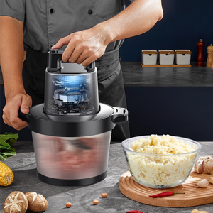 Hot bán nhà bếp nhà Rau thịt Chopper xử lý thực phẩm thép không gỉ 4-6L nhãn hiệu RV điện máy xay thịt - Product Image 3