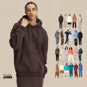 Sudadera con Capucha Extra Grande, Informal, Forrada, de Alta Calidad, Personalizada, de Algodón y Poliéster, con Logotipo, de Felpa Gruesa, Tallas Grandes para Hombre - Product Image 1