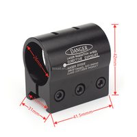 Viseur laser vert tactique avec monture de 20mm et laser de portée de batterie