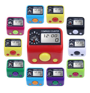 Compteur <span class=keywords><strong>de</strong></span> prières islamique numérique à <span class=keywords><strong>main</strong></span>, <span class=keywords><strong>avec</strong></span> boussole électrique, écran LCD à 5 chiffres réinitialisable, compteur <span class=keywords><strong>de</strong></span> tasbih - Product Image 2
