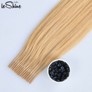 Extensión de cabello humano prepegado de grado superior, pelo indio de Punta i - Product Image 3