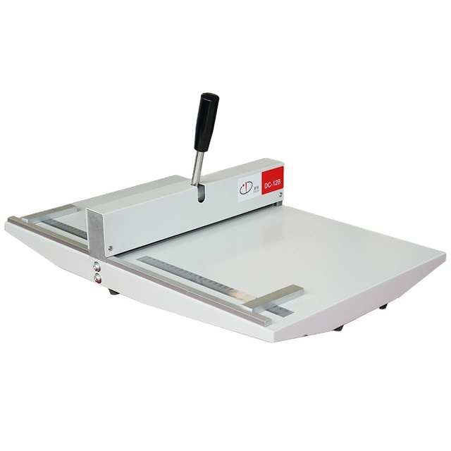 Hardcover Book Machine DC-12B Manual Paper Creasing Machine for Printing House
