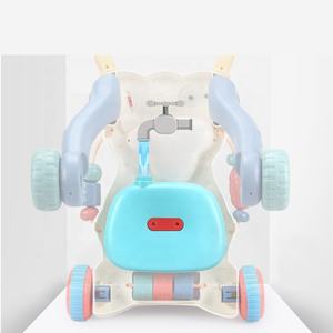 Giocattoli per bambini multifunzione spinta a mano per auto passeggini per attività di camminata per bambini macchina per l'apprendimento girello leggero - Product Image 4