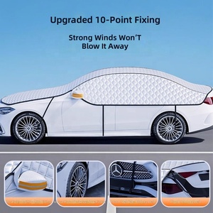 <span class=keywords><strong>Pare</strong></span>-<span class=keywords><strong>soleil</strong></span> de voiture en tissu double couche, style professionnel, <span class=keywords><strong>autocollant</strong></span> statique sans motif, protection solaire, <span class=keywords><strong>pare</strong></span>-neige, <span class=keywords><strong>pare</strong></span>-<span class=keywords><strong>soleil</strong></span> pour <span class=keywords><strong>pare</strong></span>-<span class=keywords><strong>brise</strong></span> avant - Product Image 5