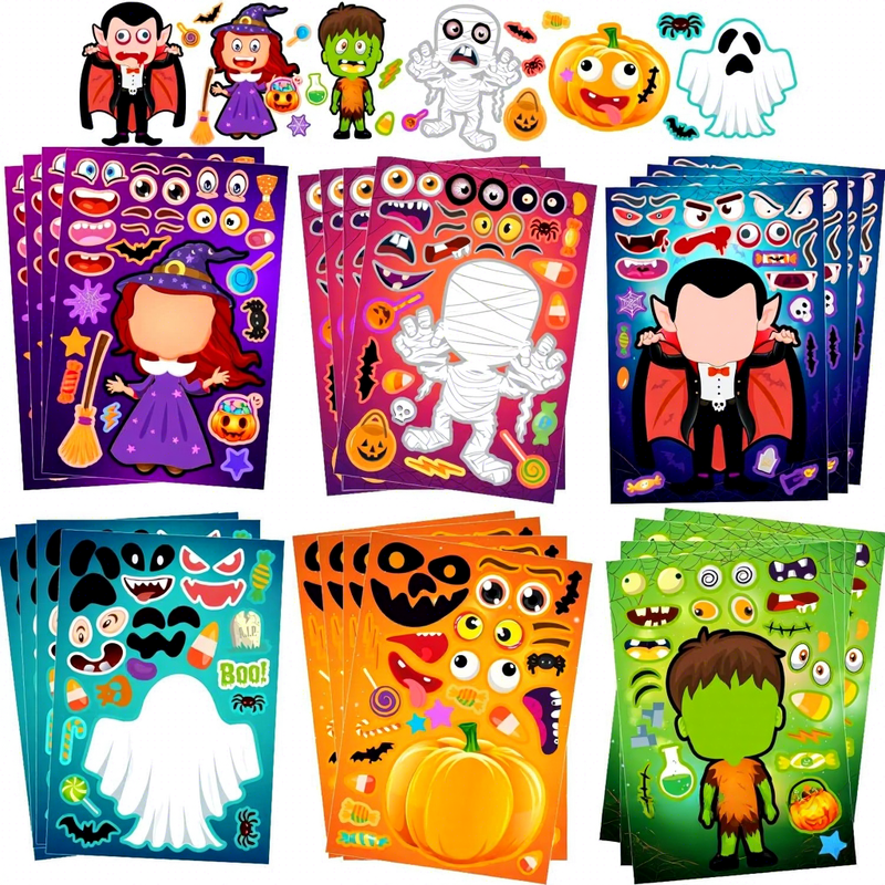 Hot Sale Christmas Dress up Stickers