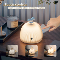 Ce Rohs capteur tactile Rechargeable Mini veilleuse mignon Animal USB veilleuse pour enfants divertissement personnalisé et nocturne