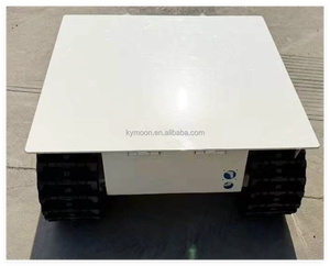 Châssis de robot UGV à quatre roues avec transmission par transmission, plateforme de robot UGV, télécommande, type à quatre roues - Product Image 5