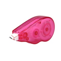 Ruban correcteur 39,37 pieds blanc 5 mm résistant aux déchirures avec applicateur facile à utiliser pour l'école, le bureau, la prise de notes et le journal