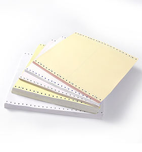 Qualité supérieure 55gsm Jumbo Roll NCR Paper Blue Copy Book Bill Printing Papier offset sans carbone - Product Image 3