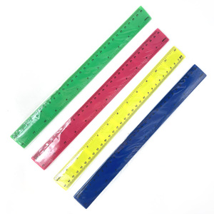 Regla de Plástico Recta de Color Sólido de 30 cm (12 Pulgadas) para Niños Escolares, Precio al por Mayor - Product Image 4