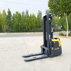 Apilador Eléctrico FANYU CDD15 de Gran Valor, 1-2 Toneladas, Totalmente Hidráulico, de Larga Duración, con Tracción en las 4 Ruedas, para Almacén Interior - Product Image 5