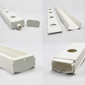Sistemas de invernadero hidropónico vertical tubería de plástico para hidropónico NFT PVC canal planta <span class=keywords><strong>lechuga</strong></span> - Product Image 4