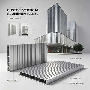 Panel de Revestimiento de Fachada de Aluminio Contemporáneo, Anodizado y Anticorrosión, para Torres de Oficinas de Gran Altura - Product Image 4
