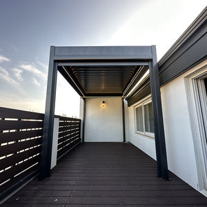 Persianas <span class=keywords><strong>enrollables</strong></span> transparentes <span class=keywords><strong>para</strong></span> balcón motorizado al aire libre a prueba de agua <span class=keywords><strong>para</strong></span> la terraza - Product Image 4