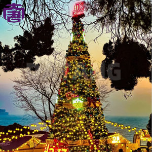 Dynamic <b>RGB</b> Tree Light Installation for Christmas Events Park Entrance and Interactive Night Decoration Display - Product Image 6