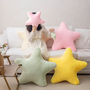 Nuovo Arrivo: Cuscino a Forma di Stella, Peluche Imbottito, Giocattolo Carino per Bambini, Cuscino Stella Colorato - Product Image 3