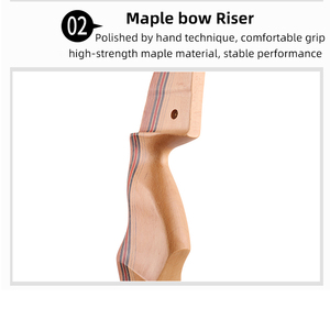 Arc à poulies STARCN en <span class=keywords><strong>bois</strong></span>, 68 pouces, poignée en érable, conception démontable, arcs de tir à l'arc <span class=keywords><strong>pour</strong></span> la compétition et l'entraînement, <span class=keywords><strong>vente</strong></span> en gros - Product Image 4