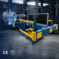 Positionneur de robot de soudage 6 axes, dispositif de serrage personnalisé, table rotative servo-électrique, poste de travail pour la fabrication métallique