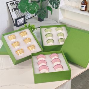 Juego de 6 Tazas de Té de Porcelana China de Hueso Amarillo, Estilo Europeo, Lujo Ligero, Simple, Apto para Lavavajillas, con Caja de Regalo para Hoteles y Negocios - Product Image 1