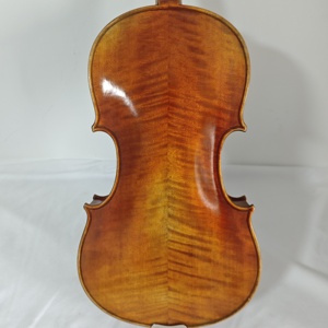SURPASS MUSIC <span class=keywords><strong>Viola</strong></span> artisanale de 15,5 pouces en épicéa massif et érable, son riche et chaud, vernis Spirit, acoustique vintage, ensemble complet avec étui en mousse - Product Image 2