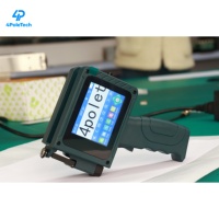 Impresora de Inyección de Tinta Portátil 4POLETECH para Códigos QR, Fechas, Números de Lote, Impresión en Etiquetas/Tarjetas/Papel